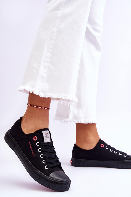 Класичні жіночі кросівки Cross Jeans LL2R4051 Чорні