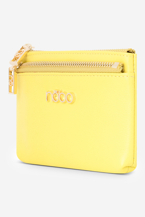 Шкіряний жіночий гаманець Nobo NPUR-LR0150-C008 Лайм
