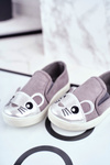 Дитяче взуття Кросівки слипони з цукерками Mouse Grey
