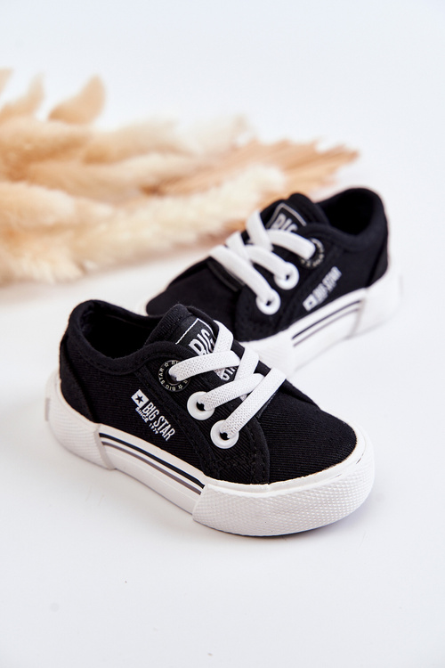 Дитячі низькі кросівки Big Star JJ374164 Чорні
