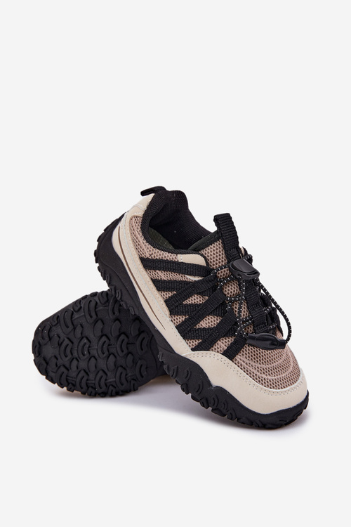 Дитячі Кросівки З Шнурівкою Бежеві Nanelita