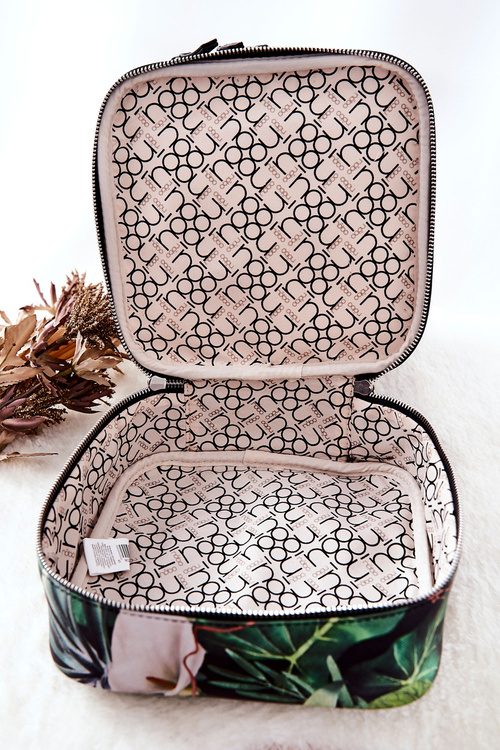 Велика косметичка Leaves NOBO L0020-CM08 Black