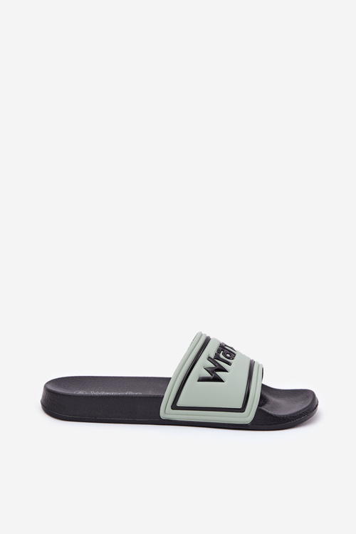 Чоловічі Сандалі WRANGLER AVERELL SLIDER MEN LOW 20251042.52D Світло-зелені