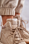 Черевики туристичні на платформі Lee Cooper LCJ-22-44-1352L Beige 
