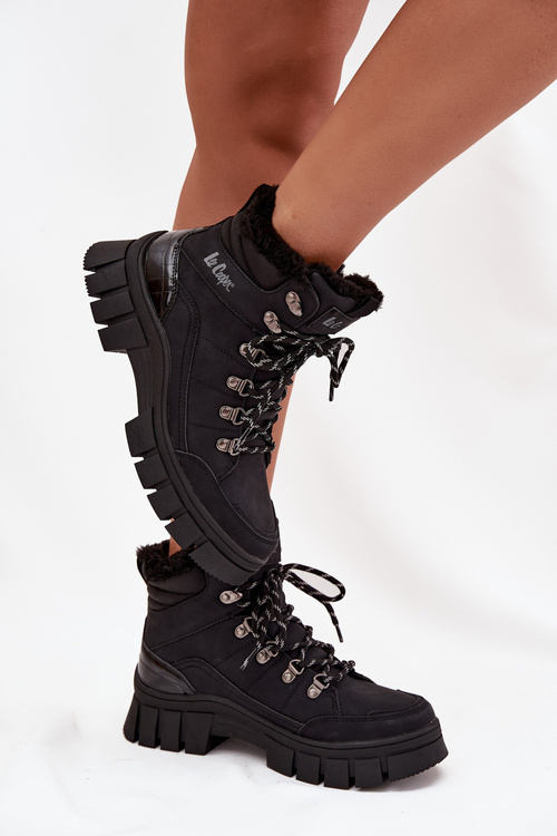 Зимові Теплі Чоботи Жіночі Lee Cooper LCJ-25-31-3911 Чорні