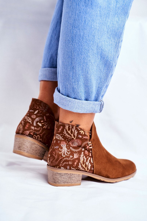 Жіночі весняні черевики на плоскій підошві Camel Elizabeth