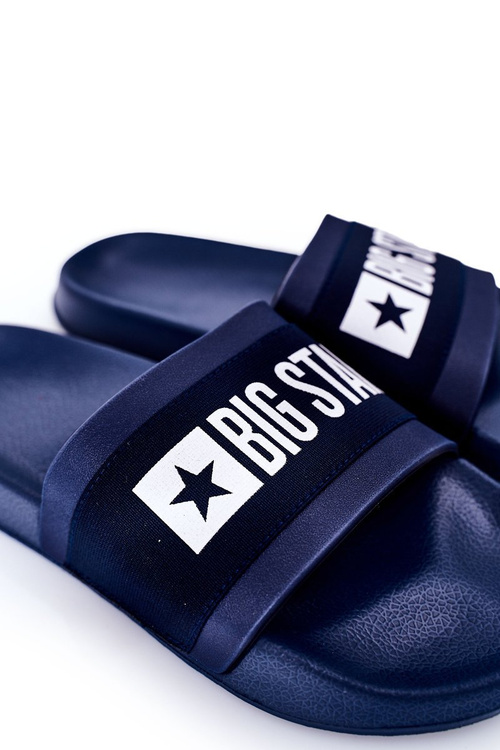 Чоловічі тапочки Big Star HH174833 Navy Blue