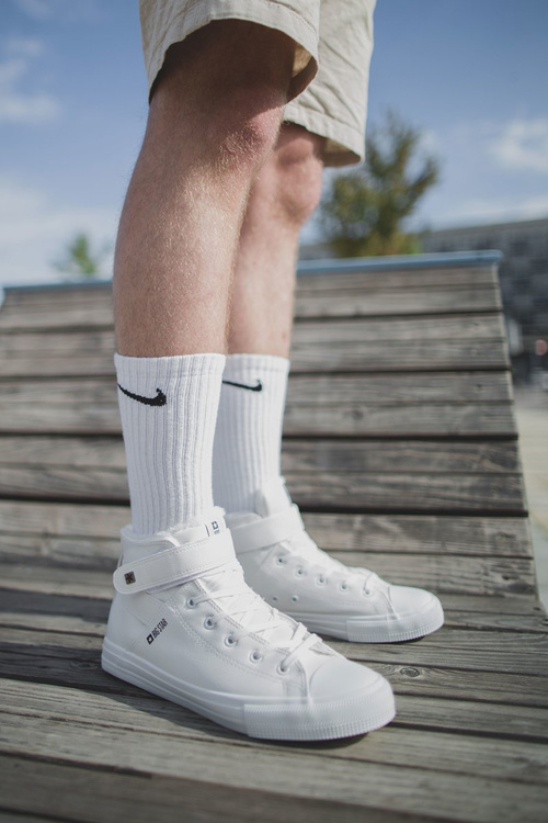 Чоловічі утеплені білі кросівки Big Star Y174024FW