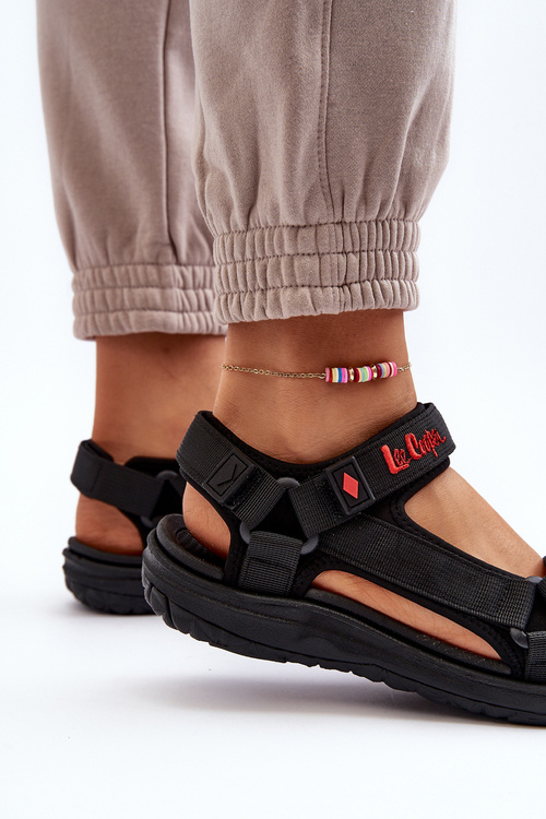 Жіночі босоніжки Lee Cooper LCW-24-34-2615 Чорні