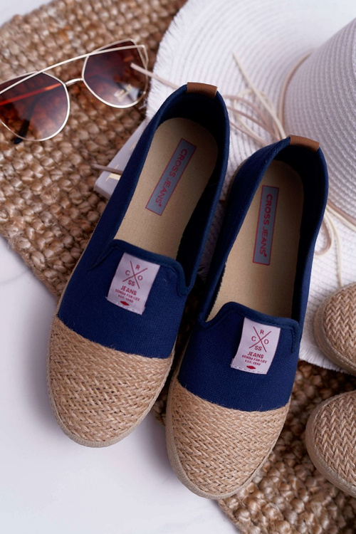 Жіночі еспадрільї Cross Jeans Navy Blue DD2R4046