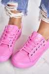 Жіночі високі кросівки Big Star Pink AA274509