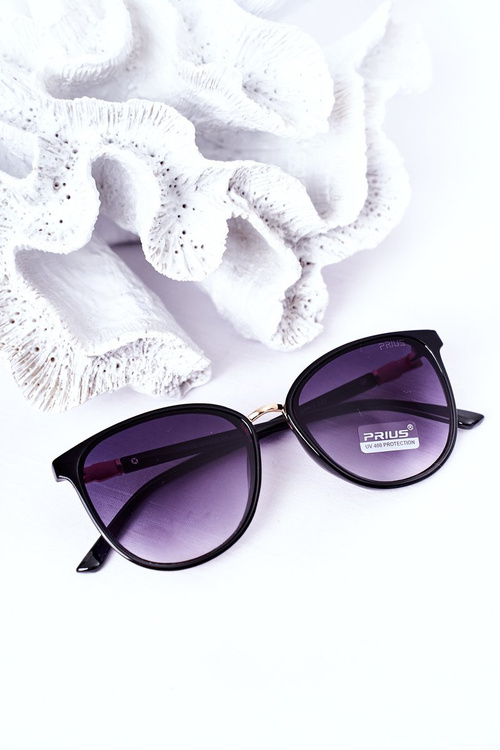 Жіночі сонцезахисні окуляри чорного кольору з графітом Ombre