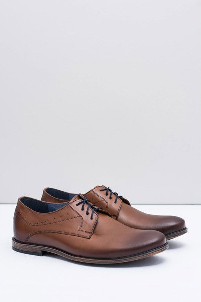 Шкіряні чоловічі напівчоботи James Нікополь коричневого кольору