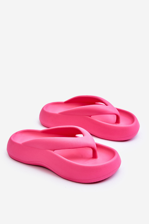 Жіночі поролонові шльопанці рожеві Roux