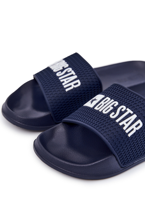 Чоловічі тапочки Big Star JJ174507 Темно-сині