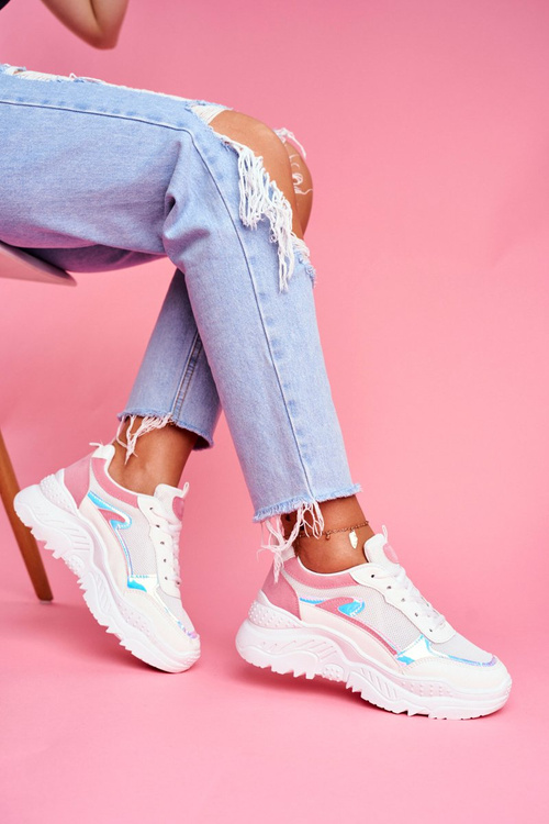 Спортивне жіноче взуття Pink White Memory