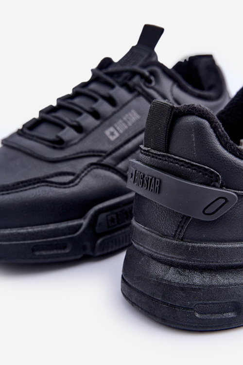 Чоловічі утеплені кросівки Big Star OO174584 HI-POLY SYSTEM Чорні