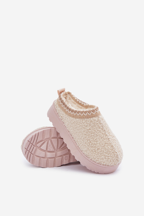 Дитячі Сніговики З Вовною Типу Ягня Світло-бежеві Selathiel