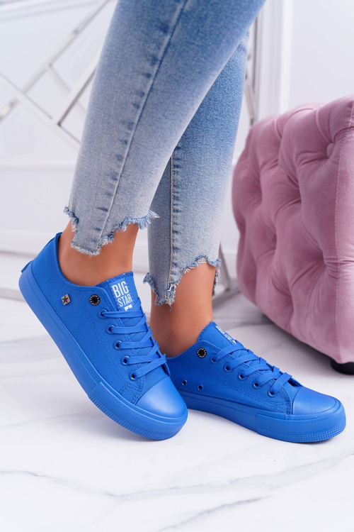 Жіночі класичні низькі кросівки BIG STAR AA274011 Темно-сині