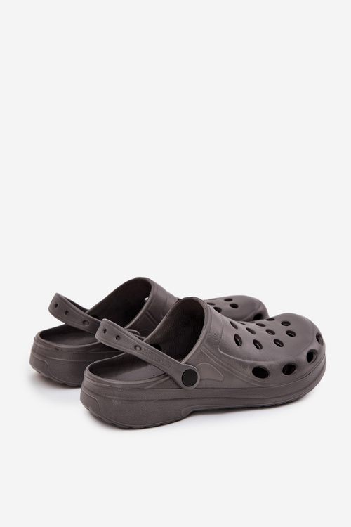 Чоловічі шльопанці сандалі сірі