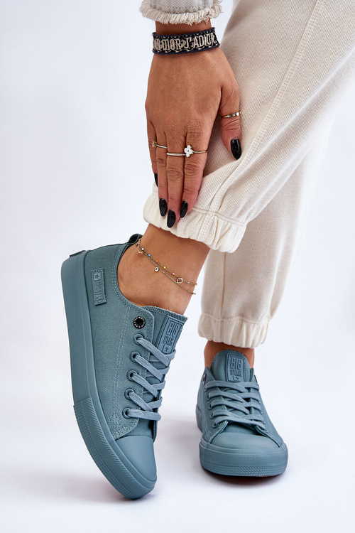 Жіночі класичні низькі кросівки Big Star LL274019 Green