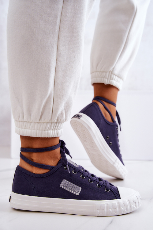 Класичні жіночі кросівки BIG STAR JJ274494 Темно-сині