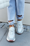 Жіночі спортивні кросівки Sneakers White And Grey Spencer