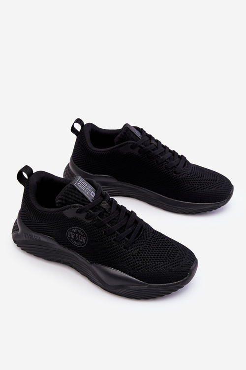 Чоловічі кросівки Memory Foam Big Star LL174248 Чорні