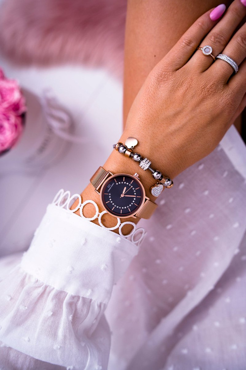 Жіночий годинник Giorgio & Dario Pink Gold Lonia
