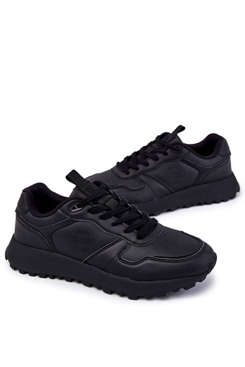 Чоловіче класичне спортивне взуття Memory Foam Big Star KK174232 Чорний