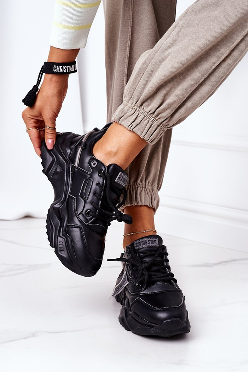 Жіноче спортивне взуття Big Star GG274215 чорно-сірий