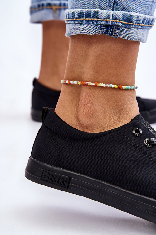 Жіночі низькі кросівки Big Star LL274057 Чорні