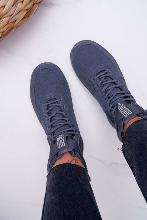 Кросівки Жіночі Снікерси сірі Big Star EE274661