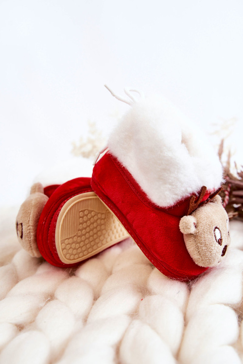 Дитячий Теплий олень червоний