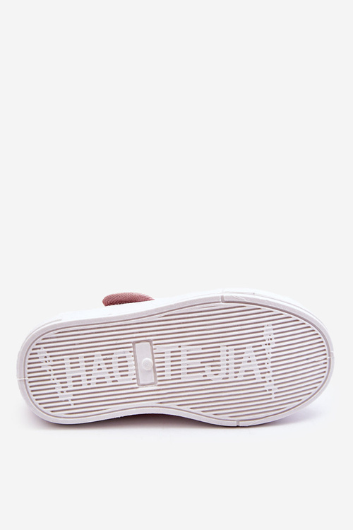 Дитячі балерини на липучці в принті рожеві Selah