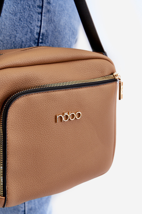 Сумка через плече з еко шкіри NOBO BAGP990-K015 Коричнева