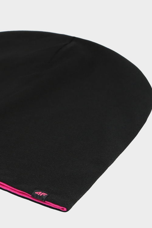 Двостороння дитяча шапка-біні 4F 4FJWAW24ACAPU449-55S Фуксія