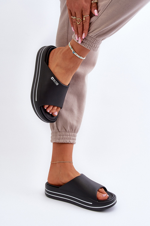 Жіночі босоніжки на платформі Big Star NN274A037 Чорні