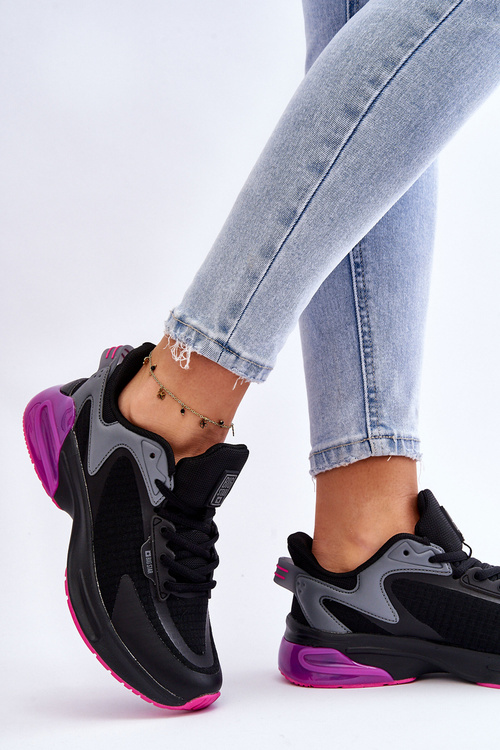 Зручне спортивне взуття Memory Foam System Big Star LL274335 Чорний