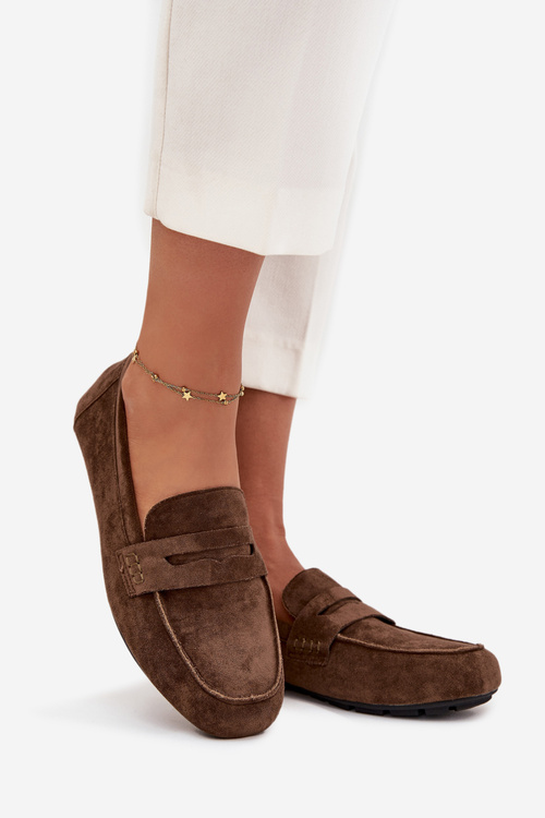 Лофери Мокасини Жіночі Плоскі Темно-зелені Soreline