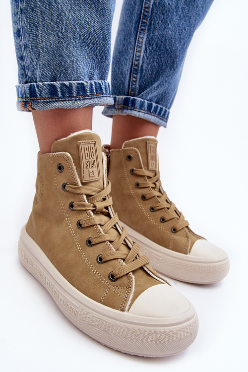 Жіночі утеплені кросівки на блискавці Camel Big Star MM274026