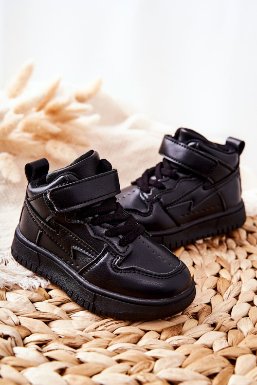 Дитячі високі кросівки Black Bartnie