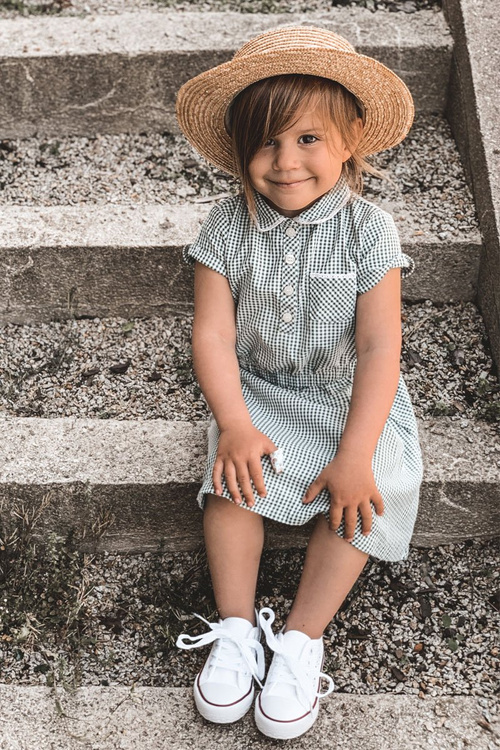 Дитячі кросівки з мереживом білого кольору Roly-Poly