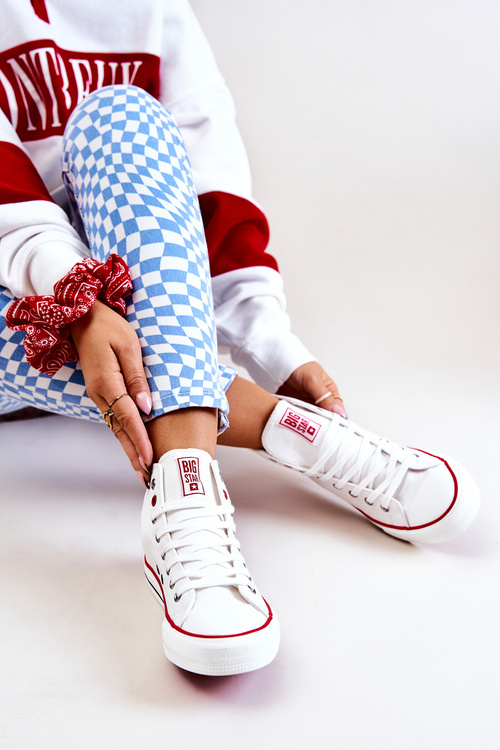 Високі шкіряні кросівки Big Star JJ274132 Білі