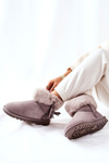 Снігові чоботи Fringed Grey Sorella