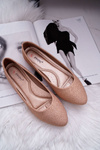 Парчові балетки Pink Gold Tiffy