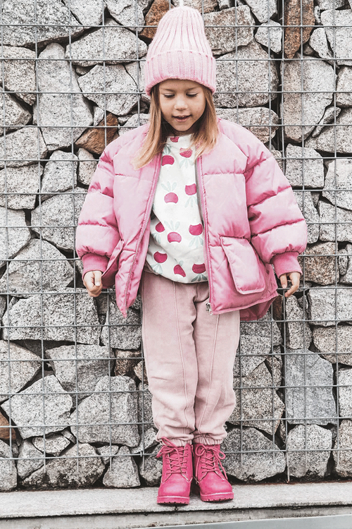 Дитячі черевики Trappers на блискавці кольору фуксії Dexter