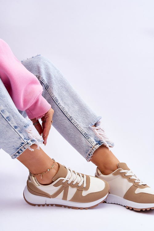 Жіночі кросівки бежеві Elliot