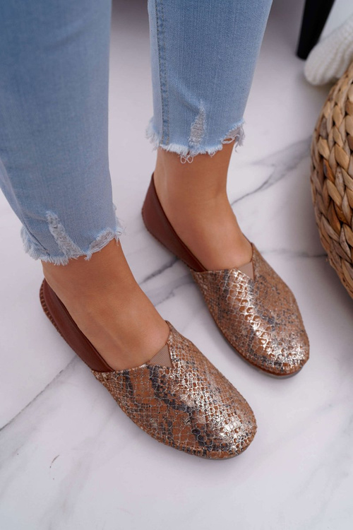 Жіночі балетки коричневі Maciejka 1930A-29/00-6