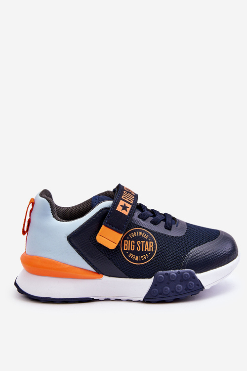 Низьке дитяче спортивне взуття Memory Foam System Big Star LL374215 Темно-синій